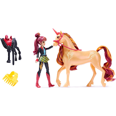 Unicorn Academy Valentina & Cinder Dukke og Enhjørning