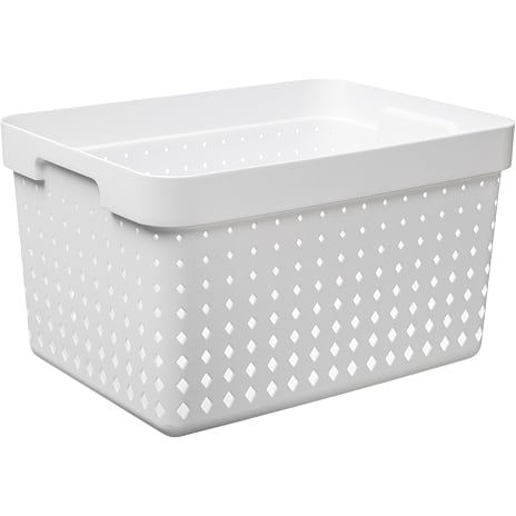 Nordic Houseware Group Seoul Basket Kurv Hvid L