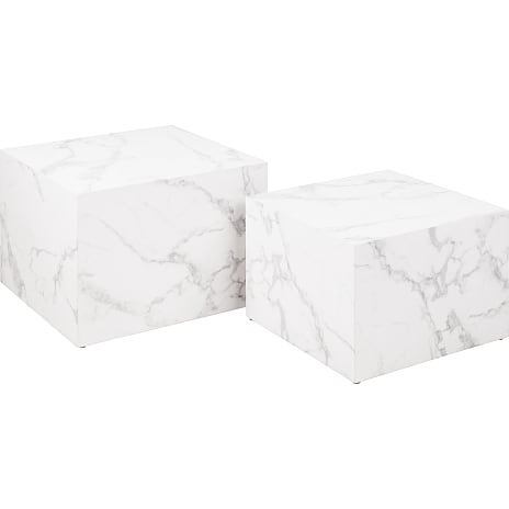 AC Design Furniture Dice Sofabordssæt Hvid