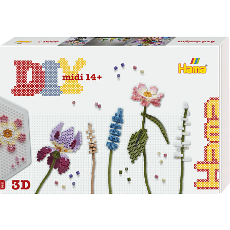 Hama Art Midi Perler 3D Buket