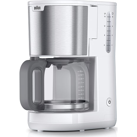 Braun PurShine kaffemaskine KF1500WH - hvid 1 stk.