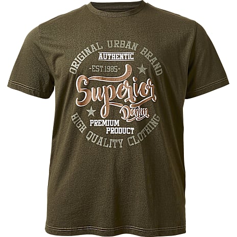 VRS Herre T-shirt Str. 3XL Mørkegrøn