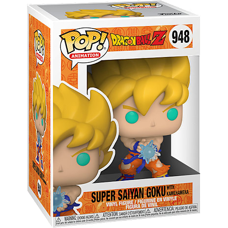 Funko POP! Dragon Ball Z - Super Saiyan Goku med Kamehameha
