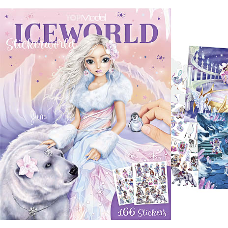 TOPModel Ice World Stickersbog