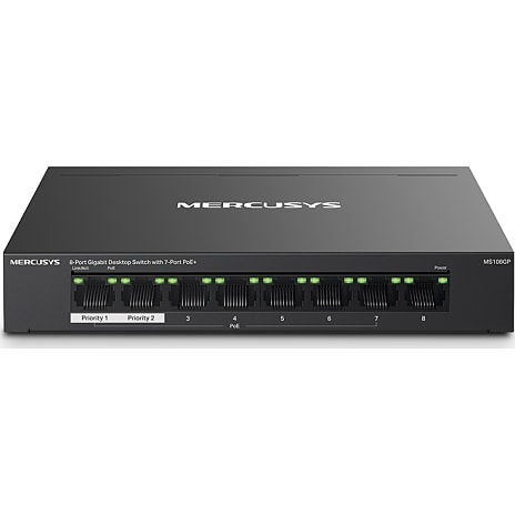 Mercusys MS108GP Gigabit Ethernet