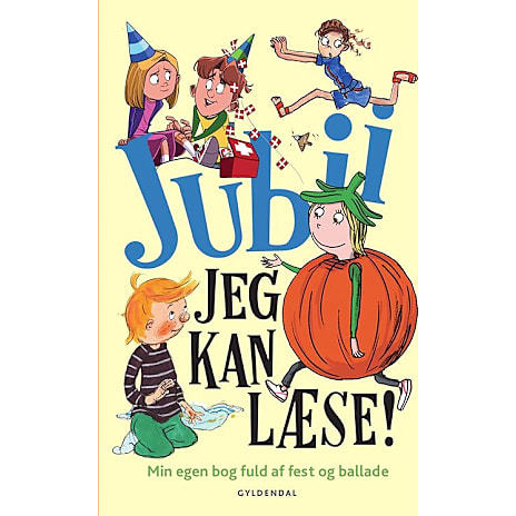 Gyldendal Jubii. jeg kan læse! Min egen bog fuld af fest og ballade 1 stk.