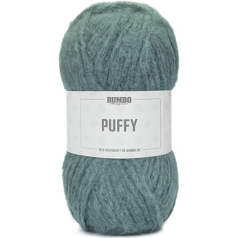 BUMBO Puffy Akrylblanding Mørkegrøn 012