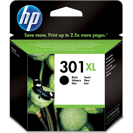 HP blæk nr. 301 XL sort 1 stk.