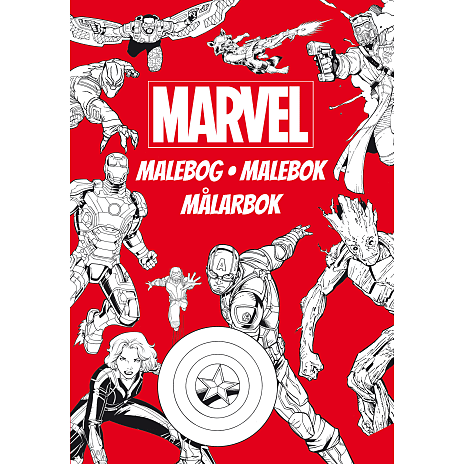 Marvel Malebog Deluxe