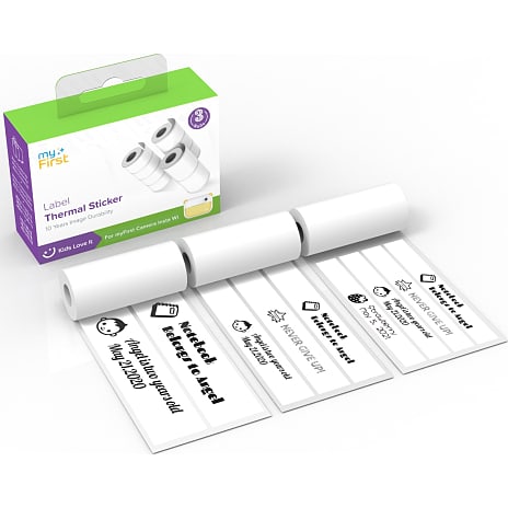 myFirst Termisk Fotopapir 3x3 Meter Hvid