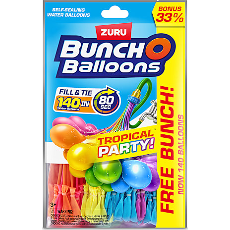 Bunch O Balloons - selvbindende vandballoner 140 stk. 1 stk.
