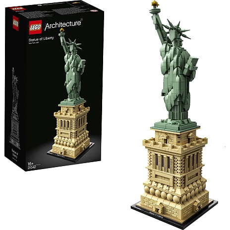 Vidunderlig postkontor ilt LEGO Architecture Frihedsgudinden 21042 | Køb på Bilka.dk!