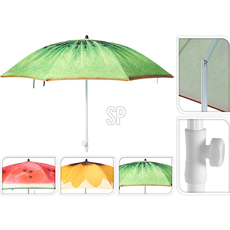 Strandparasol Assorteret