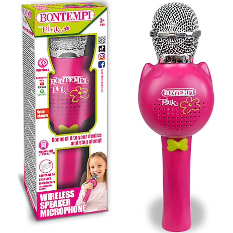Bontempi Karaoke Mikrofon Pink