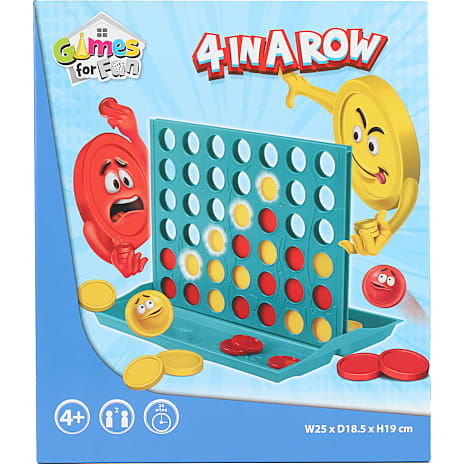 Games for Fun 4 på stribe familiespil 1 stk.