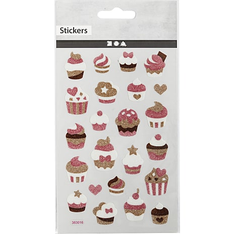 Klistermærker Glimmer Muffins