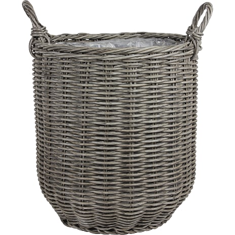 Atlanta rattan naturkurv 1 stk.
