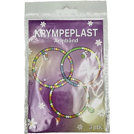 DIY Påske Krympeplast Armbånd 3-pak