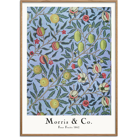 Citatplakat Four Fruits - 70x100 cm 1 stk.