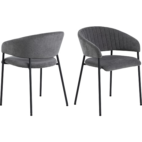 AC Design Furniture Ann Spisebordsstol Mørkegrå