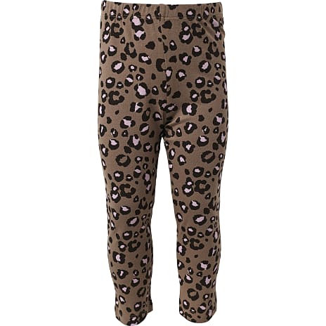 VRS Børne Leggings Str. 110/116 Brun