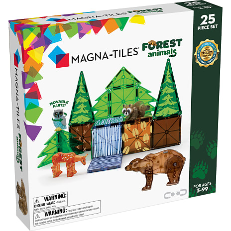 MAGNA-TILES Magnetisk Byggesæt 25 Dele