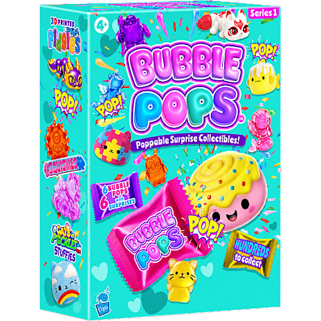 Trend Toys Bubble Pops Surprise Squishies 6-Pak