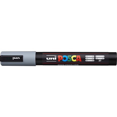 Posca PC5M Vandbaseret Tusch Grå