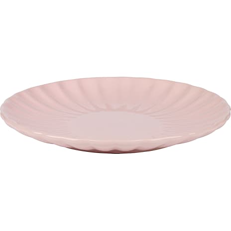 Andre Mærker Middagstallerken 26,5 cm - rosa 1 stk.