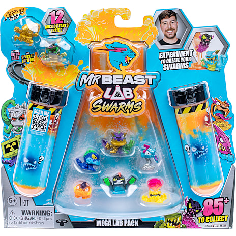 MrBeast Lab Swarms figurer 12-pak | Køb online på br.dk!