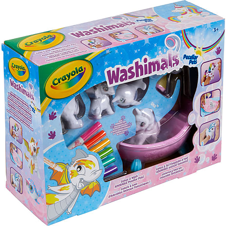 Craft'N'Create Crayola Washimals Kæledyr Legesæt