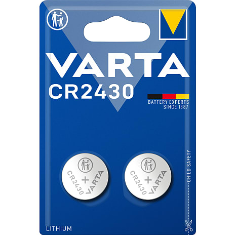 fænomen Blitz tag Varta CR2430 batterier 2-pak | Køb på føtex.dk!