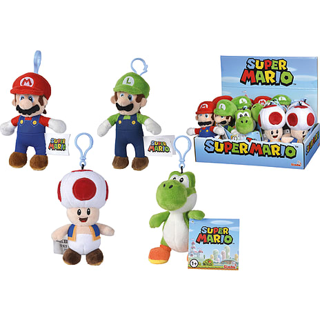 Simba Toys Super Mario Nøglering Med Bamse