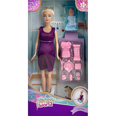 Fantasy World Gravid Mor Dukke