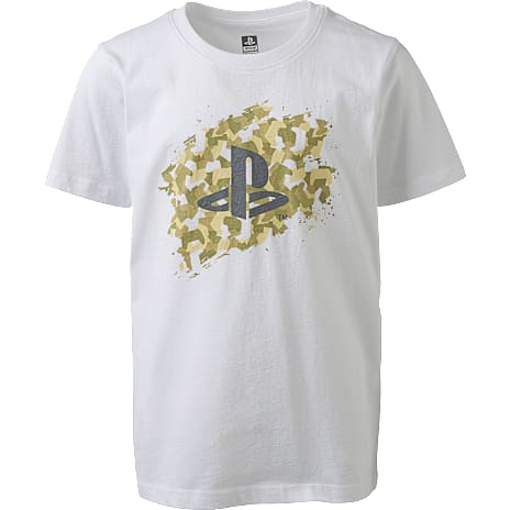 PlayStation T-shirt Str. 146/152 Hvid