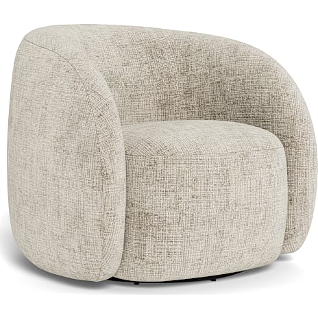 AC Design Furniture Lodi Loungestol Med Drejefunktion Beige