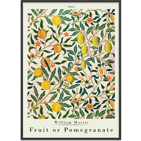Citatplakat Fruit or pomegranate, W. M. - 50x70 cm 1 stk.