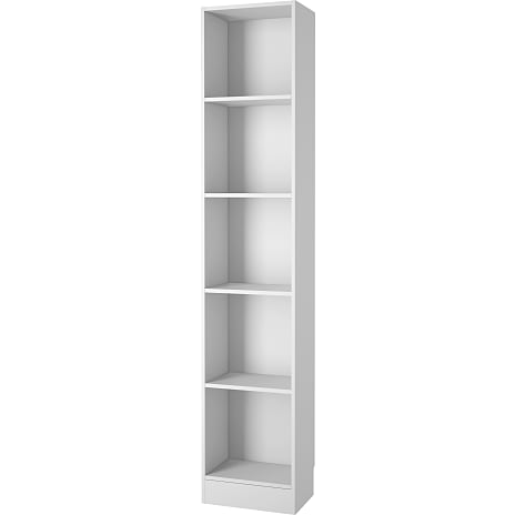 Tvilum Basic Reol Med 4 Hylder Hvid