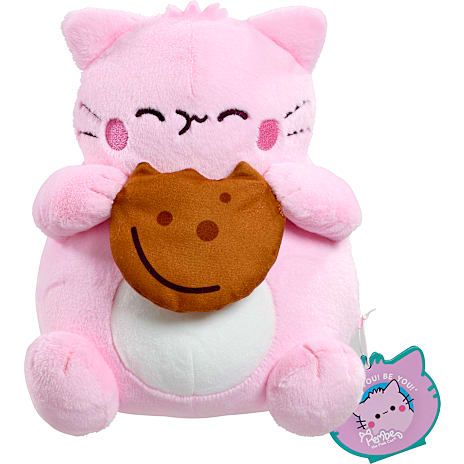 Pembe the Pink Cat bamse med cookie