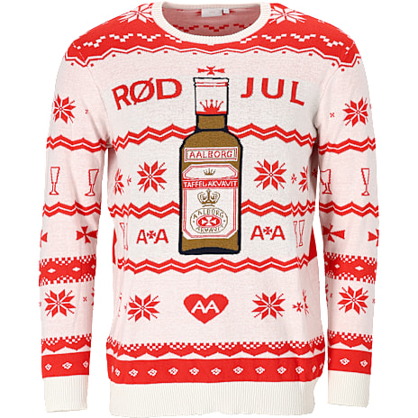 VRS herre julesweater str. 2XL - råhvid 1 g