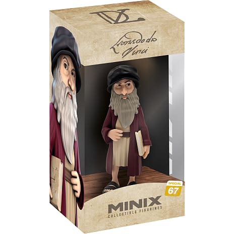 Minix Figur Leonardo Da Vinci 12 cm