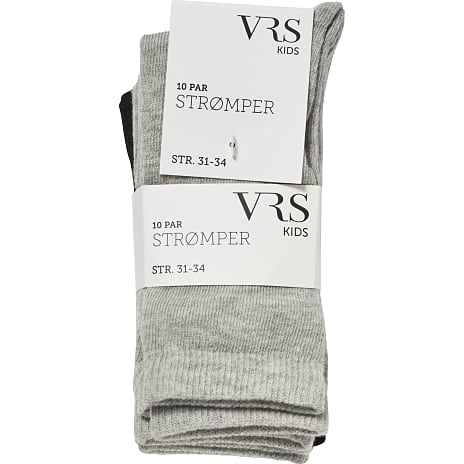 VRS børne 10-pak strømper str. 35/37 - multifarvet 1 stk.