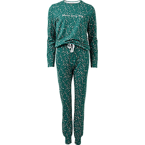 VRS Dame Pyjamas Str. L Grøn