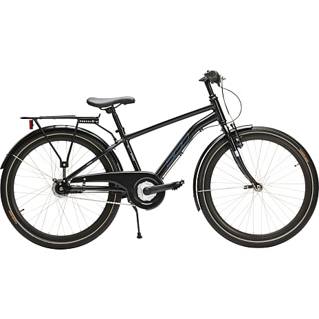 SCO Spike Børnecykel 7 Gear 24" Sort