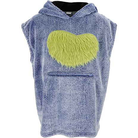 VRS Børne Fleece Trøje Str. One Size Blå