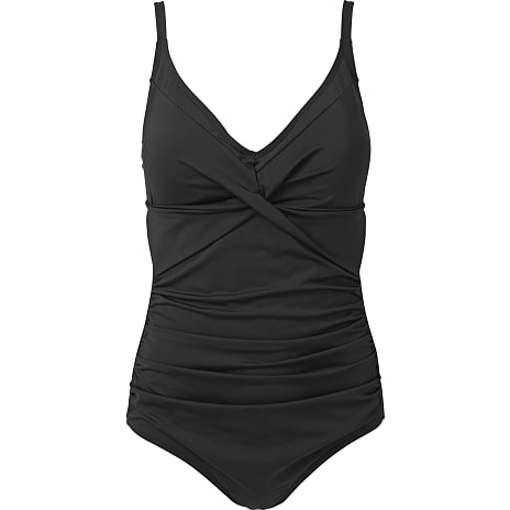 VRS Dame Badedragt Str. 4XL Sort