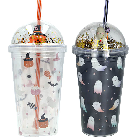 Halloween Tumbler Med Låg