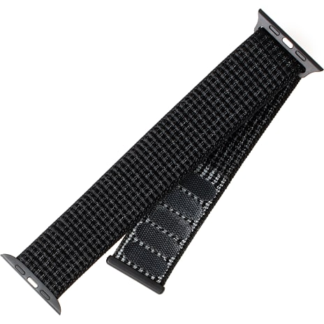 Fixed Urrem til Apple Watch 42/44/45/49 mm Sort