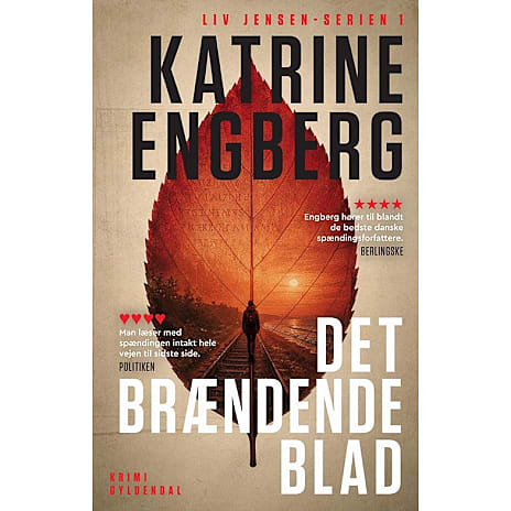 Gyldendal Det brændende blad - Katrine Engberg