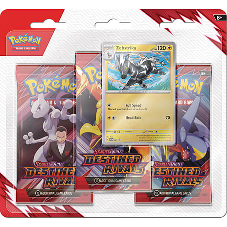 Pokémon Destined Rivals Pokémonkort 3-pak